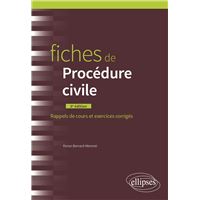 Procedure Civile Droit Livre Bd Soldes Fnac