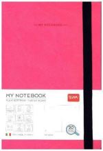 Carnet de notes Legami Medium Plain Rose