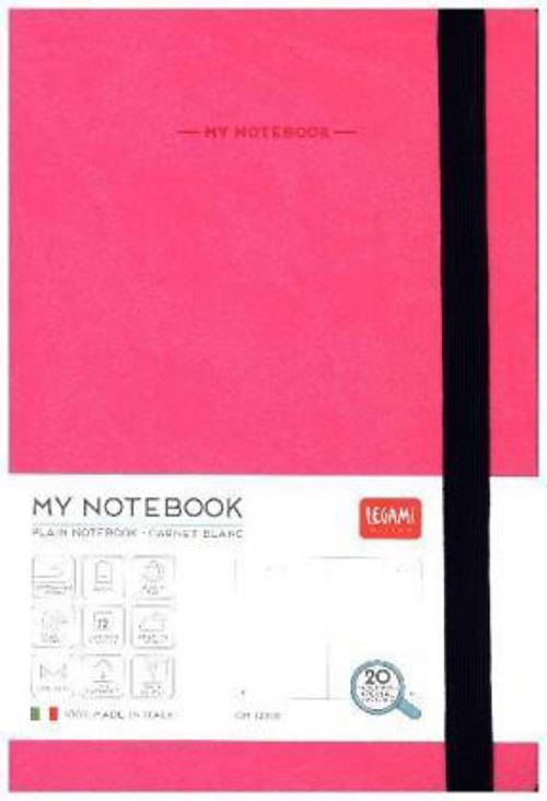 My Notebook Medium Plain Magenta