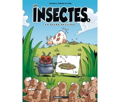 Couverture de Les insectes en bande dessinée n° 4 : 4