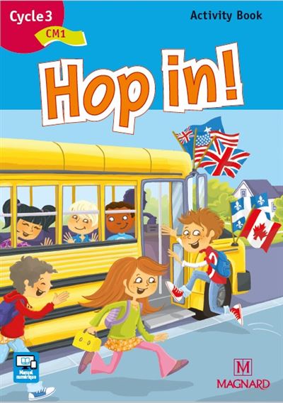 Hop in! Anglais CM1 (2007) - Activity Book - Elisabeth Brikké - broché