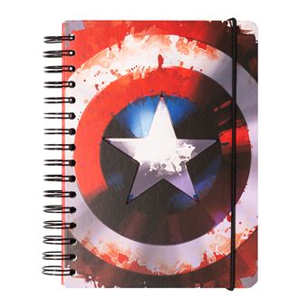 Carnet A5 Captain America