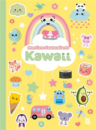 Kawaii livre d'autocollants -  Collectif - broché