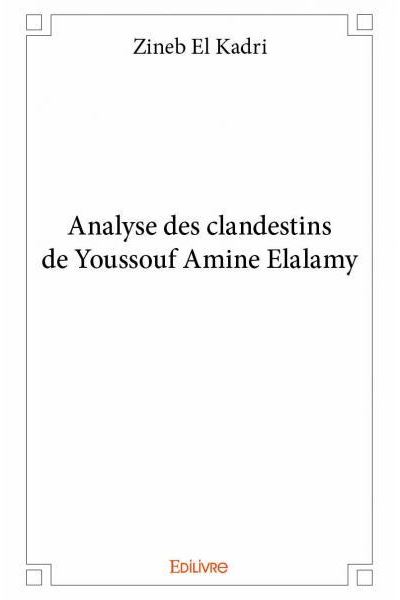 Analyse des clandestins de Youssouf Amine Elalamy