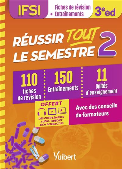 Réussir tout le semestre 2 - IFSI