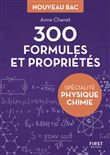Petit livre de - 300 formules et propriétés pour la spécialité physique-chimie du bac