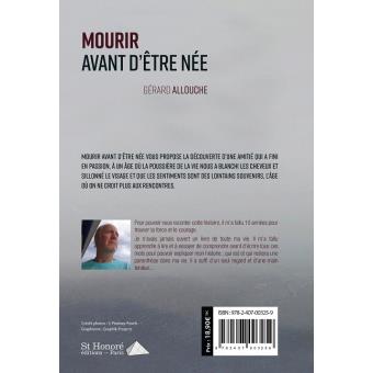 Mourir avant d'être née