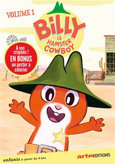 Billy, le hamster cowboy Volume 1 DVD
