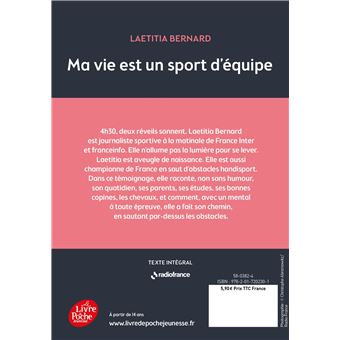 Ma vie est un sport d'équipe