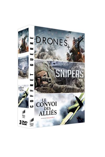 Coffret Drones + Le convoi des alliés + Snipers 2 DVD