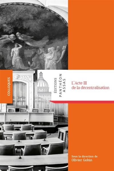 L acte iii de la decentralisation