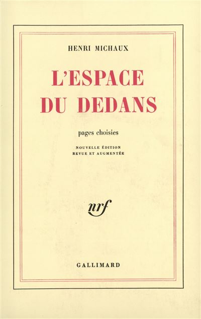 L'Espace Du Dedans By MICHAUX Henri: Couverture Rigide (1945