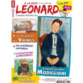 Le Petit Léonard n°265 - Amedeo Modigliani - Février 2021