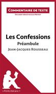 Les Confessions de Rousseau - Préambule