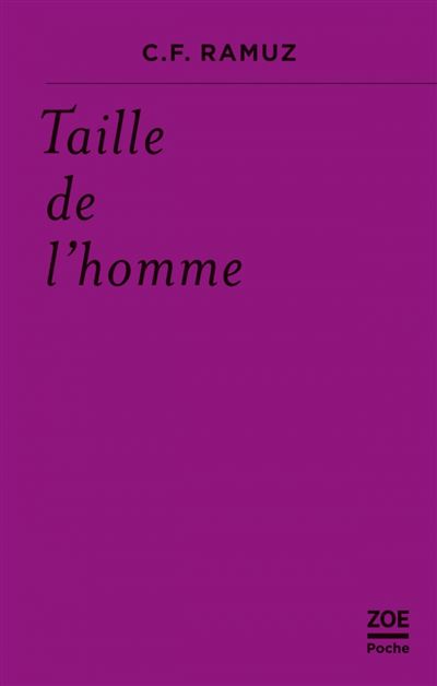 Taille de l'homme