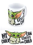 Mug Star Wars The Mandalorian My Child Can Levitate Your Child