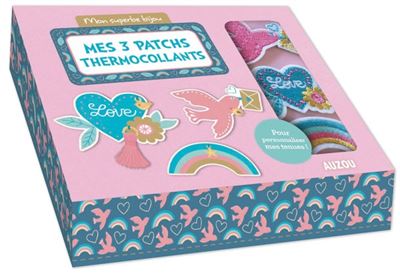 Mon superbe bijou - mes 3 patchs thermocollants