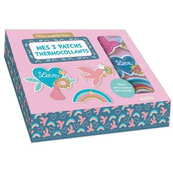 Mes 3 patchs thermocollants