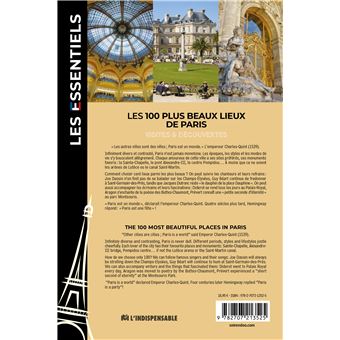 Les 100 plus beaux lieux de Paris