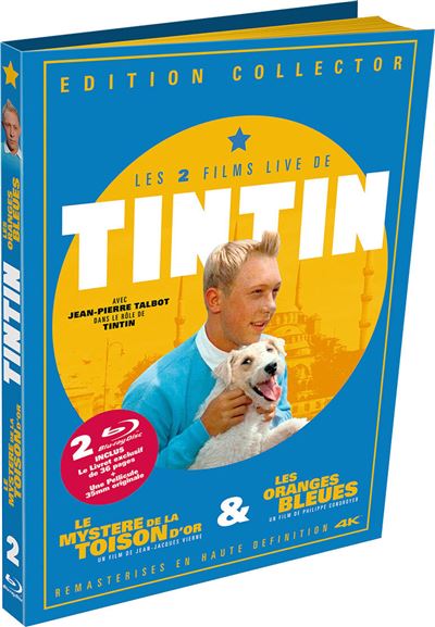 Coffret Tintin 2 films Edition Collector Blu-ray