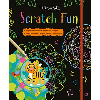 Mandala Scratch Fun