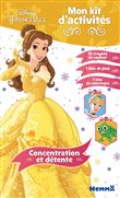 Disney Princesses Mon kit d'activités Concentration et détente