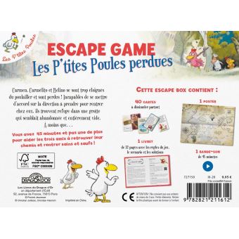 Les P'tites Poules - Escape game - Les P'tites Poules perdues