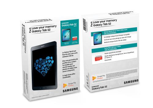 Pack Fnac Tablette Samsung Galaxy Tab S2 VE 9.7\