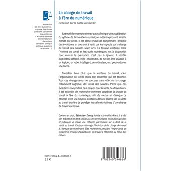 La charge de travail à l'ère du numérique
