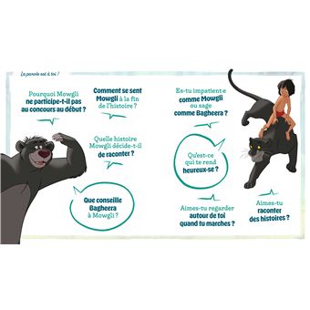 LE LIVRE DE LA JUNGLE - Les contes du bonheur - Il m'en faut peu pour être heureux - Disney