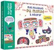 Mon coffret d'artiste - mes masques du monde à décorer