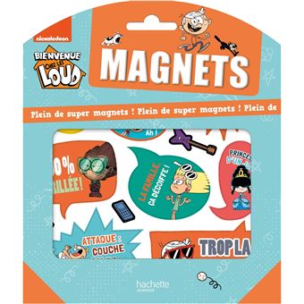 Bienvenue chez les Loud - Pochette magnets