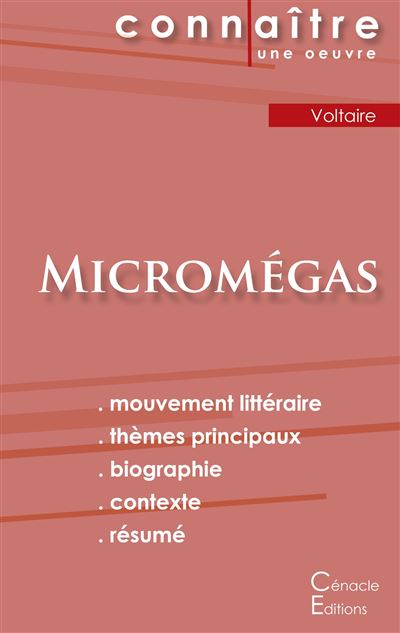 Fiche de lecture Micromégas