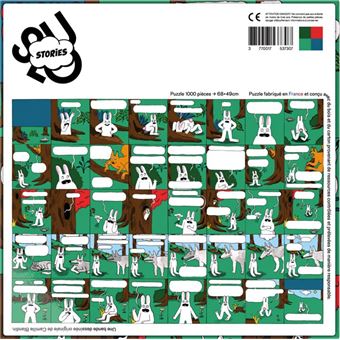 Puzzle L'enquête de Monsieur Lapin