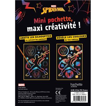 SPIDER-MAN - Mini pochette Gratte-moi ! - Marvel