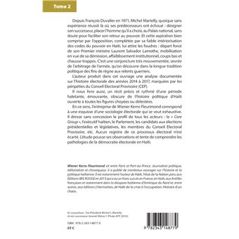Haïti, de Michel Martelly à Jovenel Moïse Tome 2