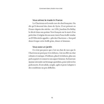 Bien choisir mon chat