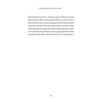 Bien choisir mon chat