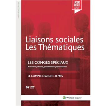 Les congés spéciaux - N°67 Mars 2019
