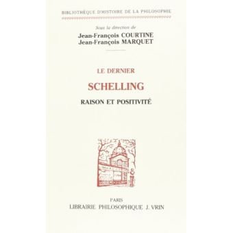 Le dernier Schelling