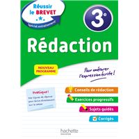 S Entrainer Et Reussir La Redaction En 4e En 3e Et Au Brevet Du College Le Sujet D Imagination Le Sujet D Argumentation 20 Fiches De Methode Conseils Et Exercices D Entrainement Corriges Broche