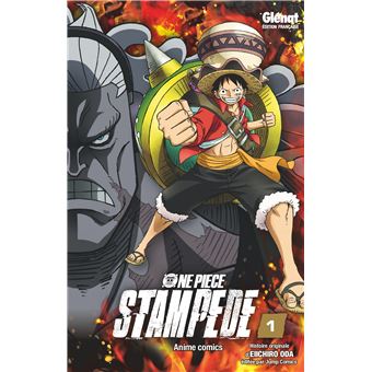 One Piece Tome 01 One Piece Anime Comics Stampede Eiichiro Oda Broche Achat Livre Fnac