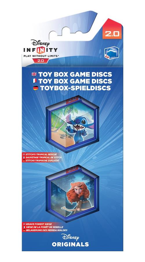 Pack Toy Box Game Discs Disney Infinity 2.0 Disney Originals