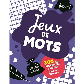 Collection détente - Jeux de lettres