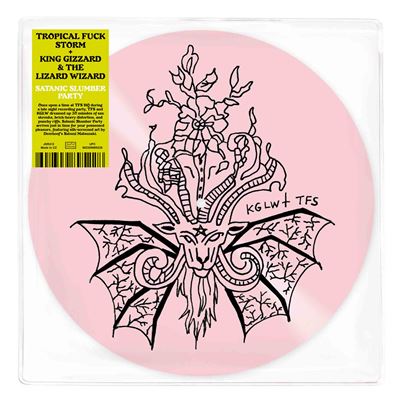 Satanic Slumber Party Vinyle Rose