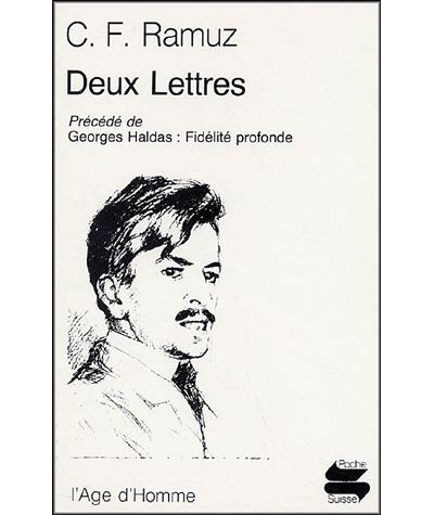 Deux lettres - Charles-Ferdinand Ramuz - broché