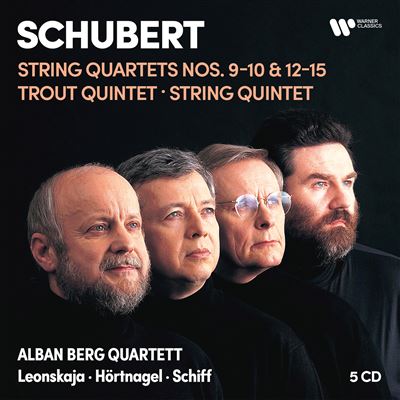 Schubert : Quatuors, Quintettes
