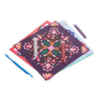 Tableaux à pailleter - Mandalas scintillants