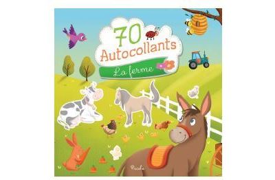 La ferme - 70 Autocollants - Giulia Bragaglia - broché