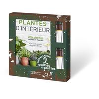 Plantes d'intérieur (coffret avec 2 goutte-à-goutte)